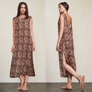 Reformation Paisley Midi Dress